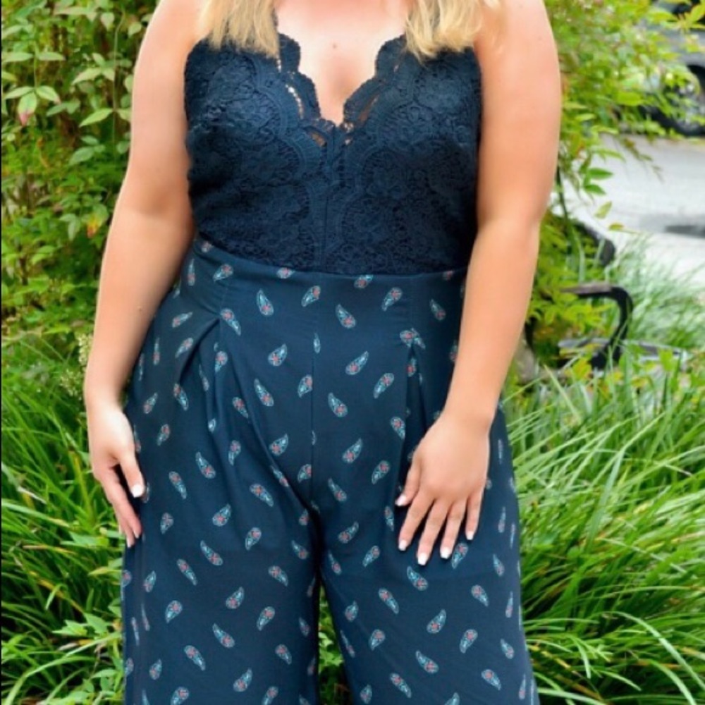 Lace jumpsuit